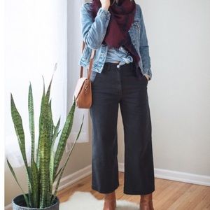 Everlane wide leg crop pant